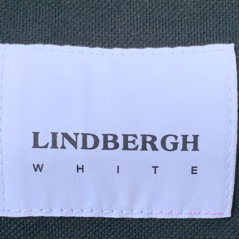 LINDBERGH WHITE Men’s Black Lined Silver Zipper Front Jacket - Picture 3 of 16